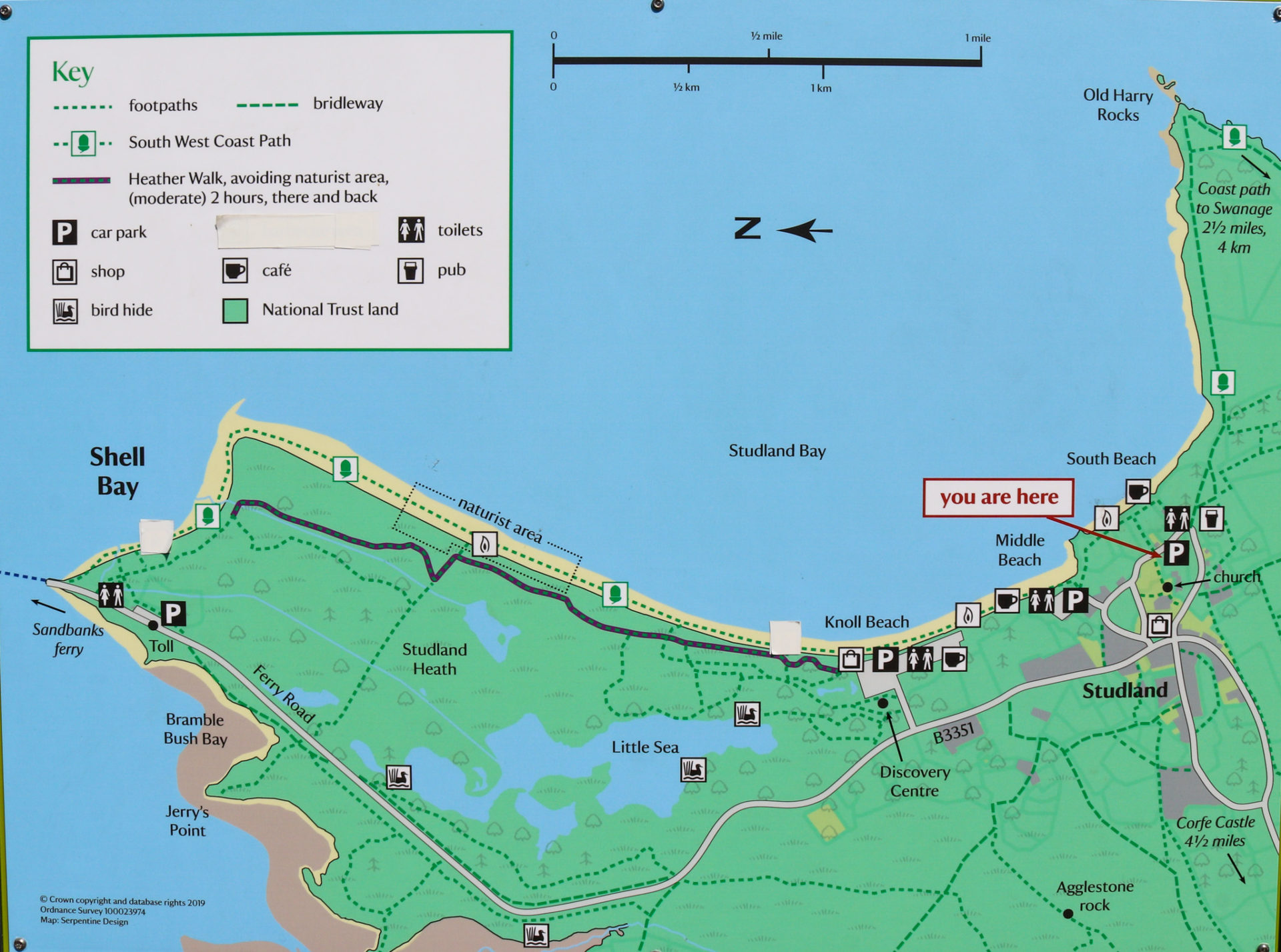South Beach And Studland Bay Map 1920x1428 